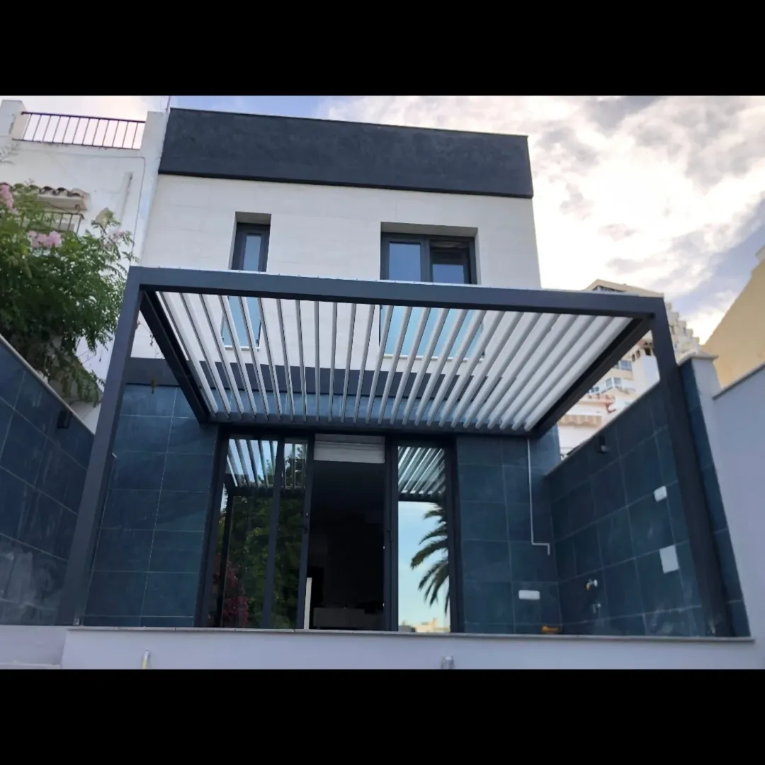 Pergolas bioclimaticas de aluminio
